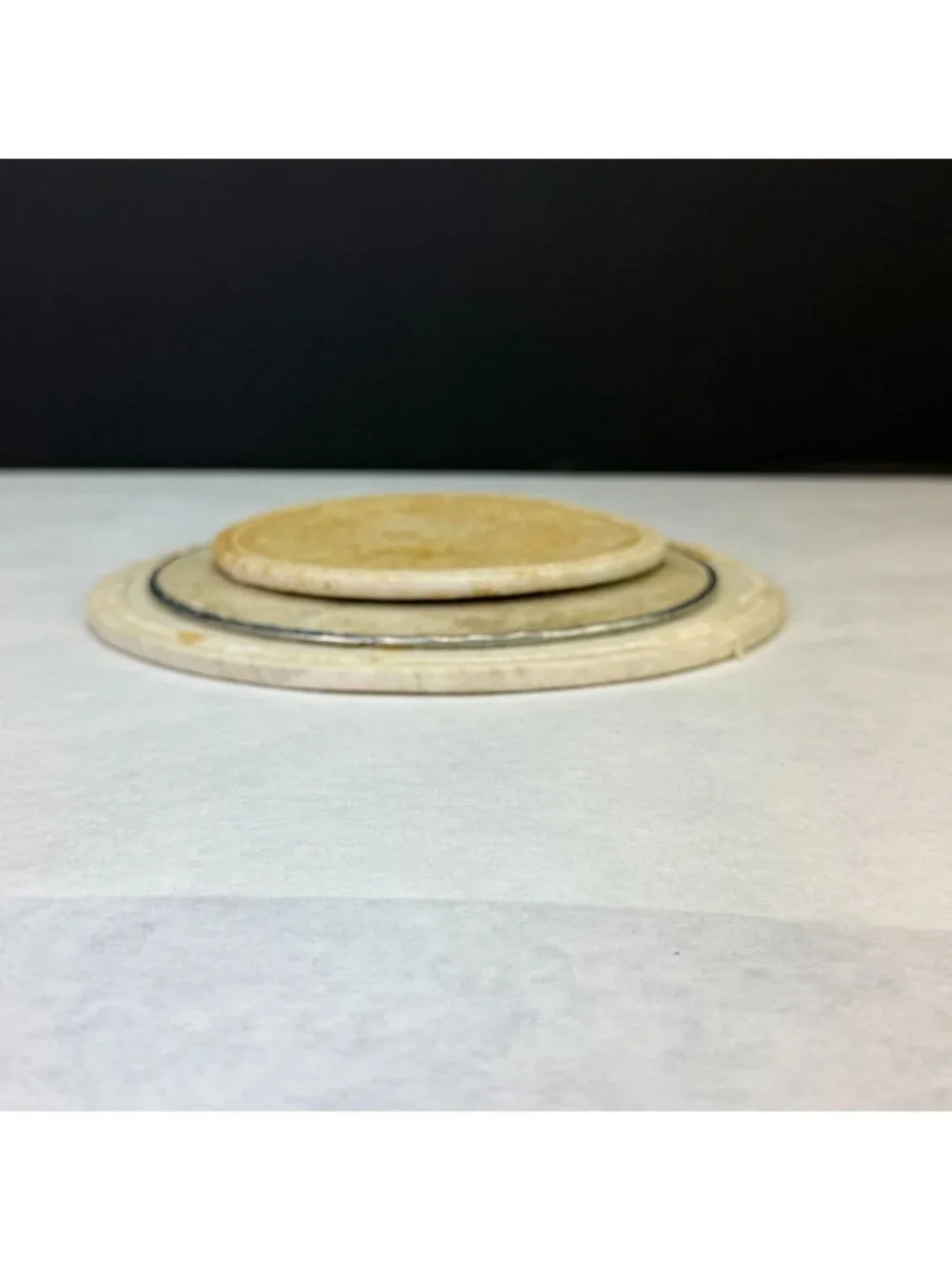 Vintage Hot Plate Round Trivets For Crochet Covers Lot Of 3